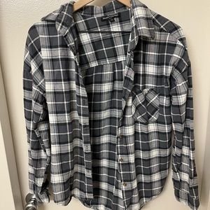 Brandy Melville Blue and White Flannel